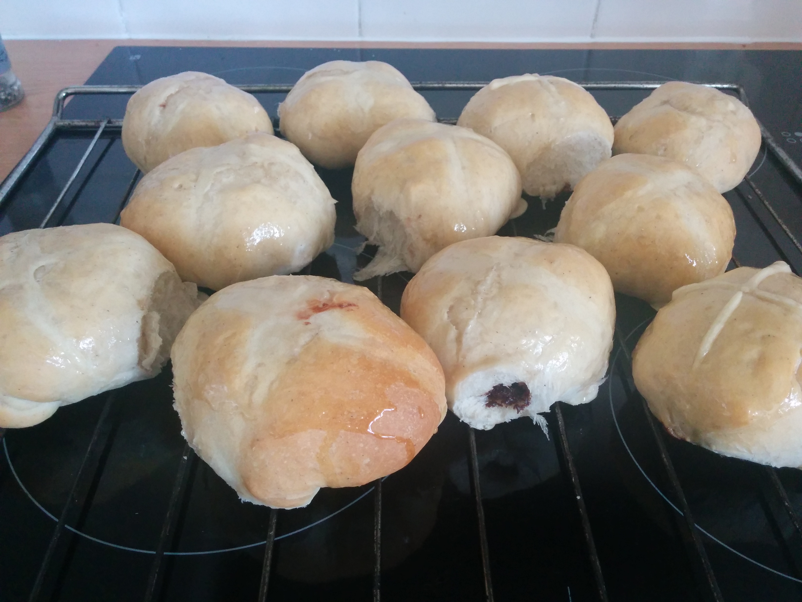 Thermomix NUTELLA Hot Cross Buns – My Meow – Ashleigh B Mills
